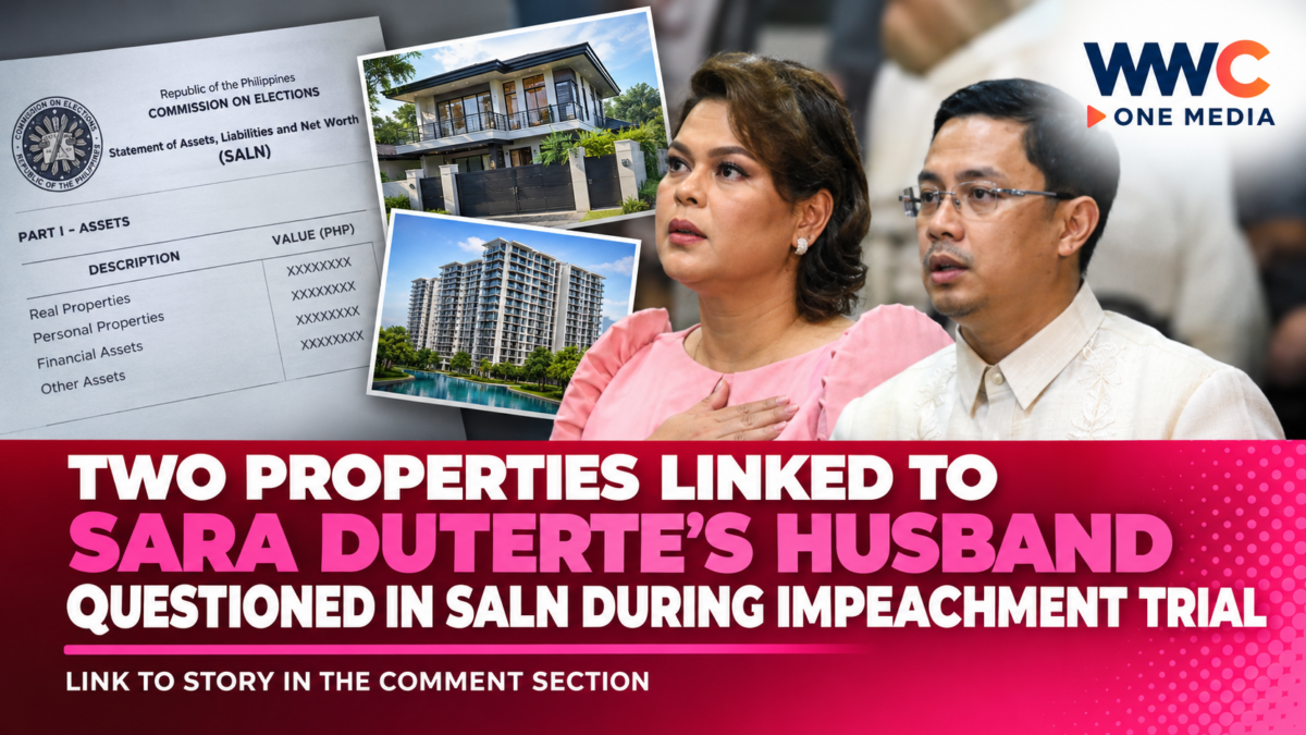 Two Properties Linked to Sara Duterte’s Husband Questioned in SALN During Impeachment Trial