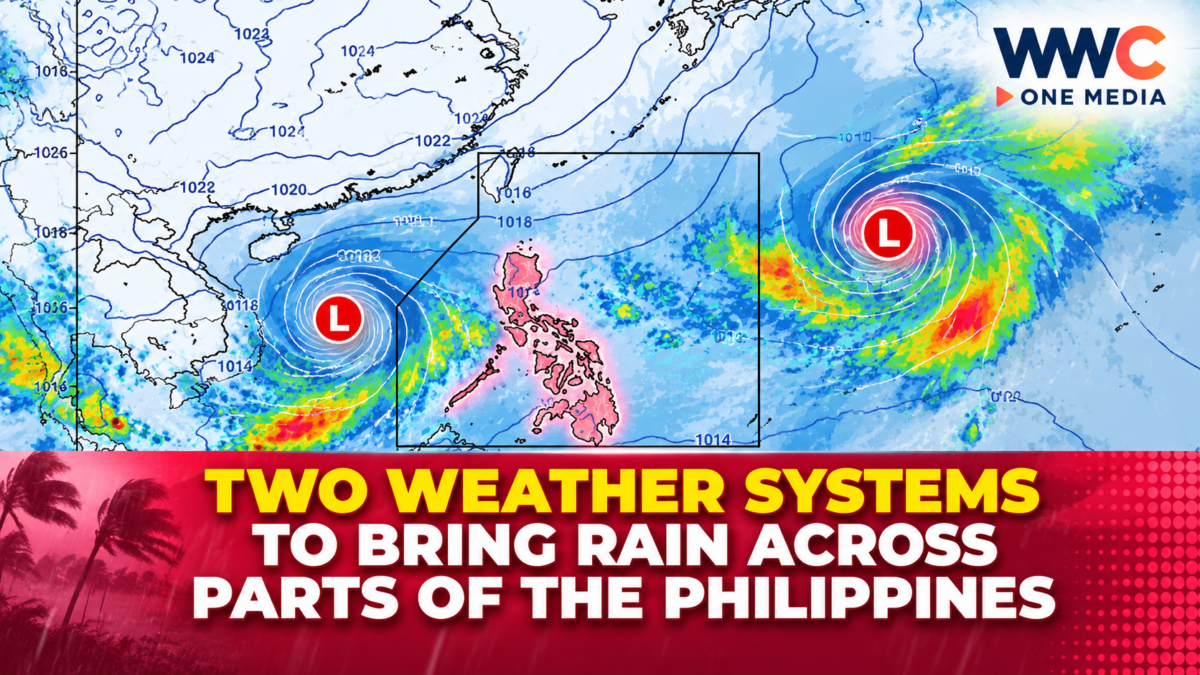 Two Weather Systems to Bring Rain Across Parts of the Philippines