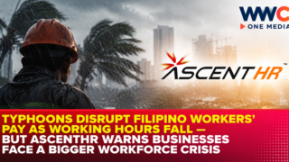 Typhoons Disrupt Filipino Workers’ Pay as Working Hours Fall — But AscentHR Warns Businesses Face a Bigger Workforce Crisis