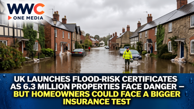 UK Launches Flood-Risk Certificates as 6.3 Million Properties Face Danger — But Homeowners Could Face a Bigger Insurance Test