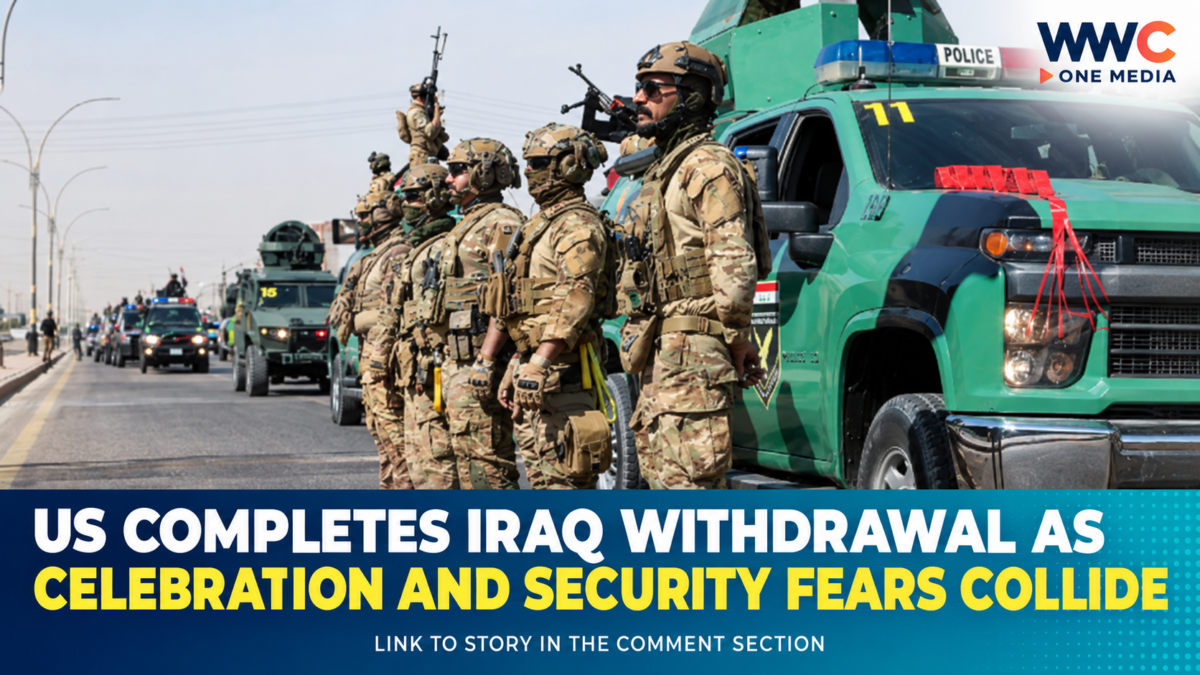 US Completes Iraq Withdrawal as Celebration and Security Fears Collide