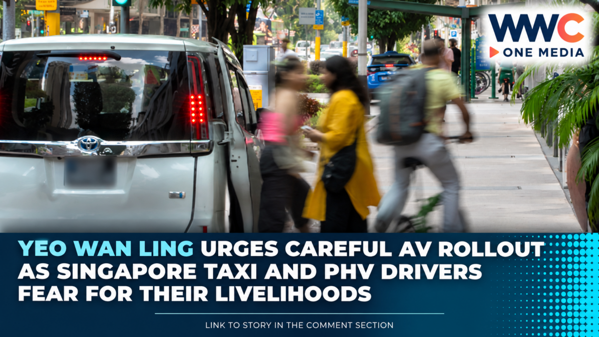 Yeo Wan Ling Urges Careful AV Rollout as Singapore Taxi and PHV Drivers Fear for Their Livelihoods
