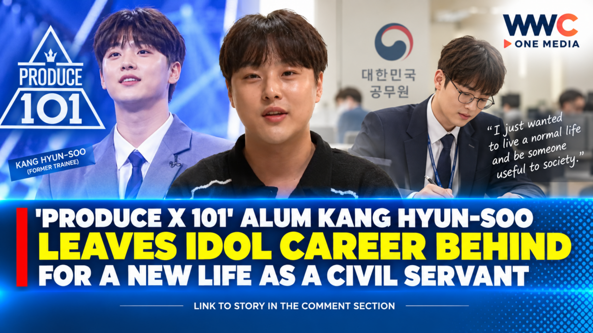 ‘Produce X 101’ Alum Kang Hyun-soo Leaves Idol Career Behind for a New Life as a Civil Servant