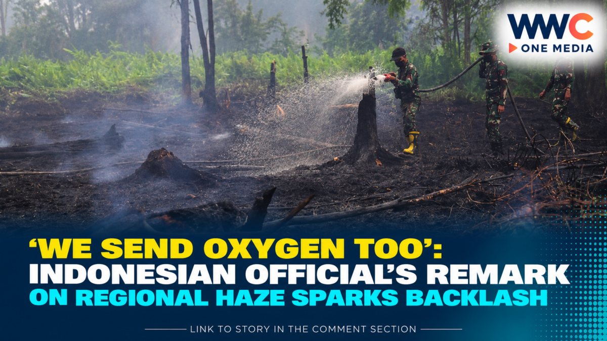 ‘We Send Oxygen Too’: Indonesian Official’s Remark on Regional Haze Sparks Backlash