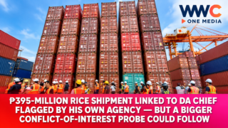 ₱395-Million Rice Shipment Linked to DA Chief Flagged by His Own Agency — But a Bigger Conflict-of-Interest Probe Could Follow