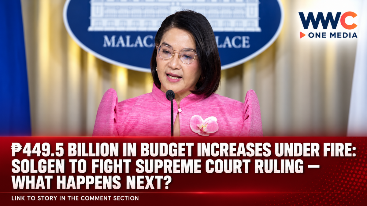 ₱449.5 Billion in Budget Increases Under Fire: SolGen to Fight Supreme Court Ruling — What Happens Next?